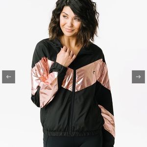 ZYIA Pink Shine Block Jacket